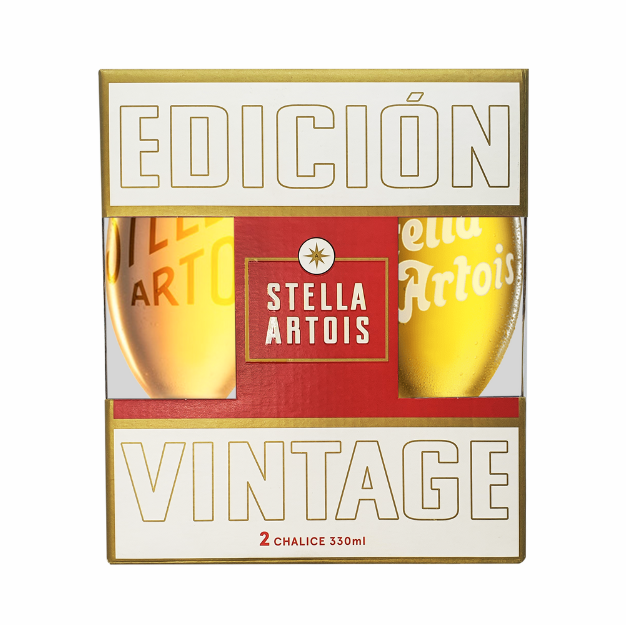 Two Pack Stella Artois Vintage 330 de ml – Edición Limitada