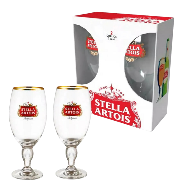 Two Pack Stella Artois Chalice de 330ml