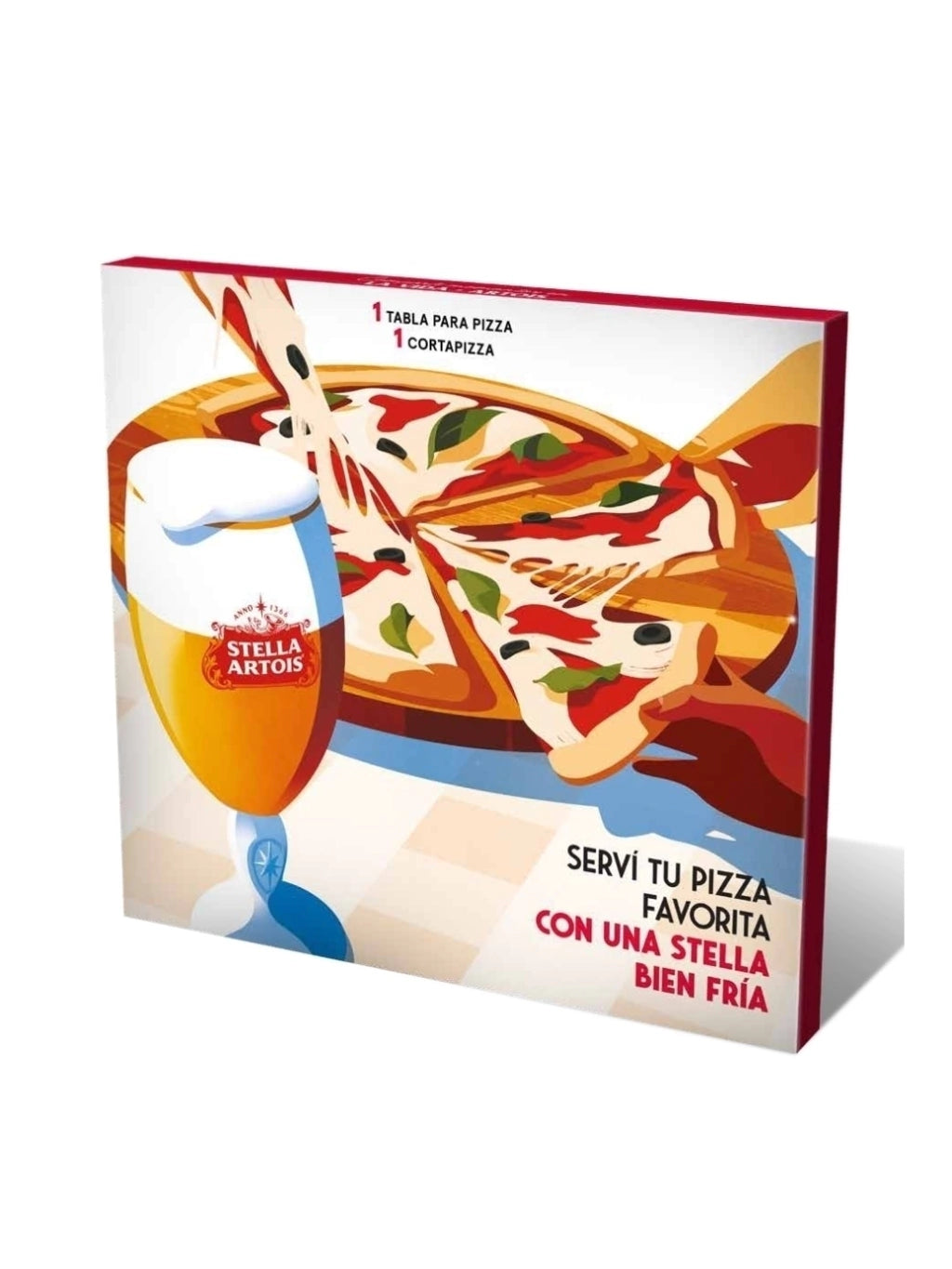 Set Tabla + Cortapizza Stella Artois