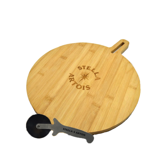 Set Tabla + Cortapizza Stella Artois