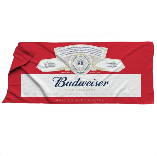 Lona Toalla Playera Budweiser