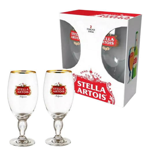 Two Pack Stella Artois Chalice de 330ml
